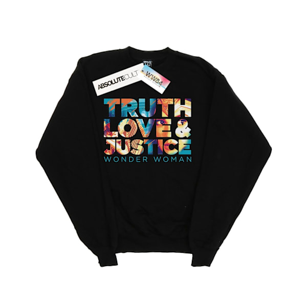 DC Comics Herr Wonder Woman 84 Diana Truth Love Justice Sweatshirt Black L