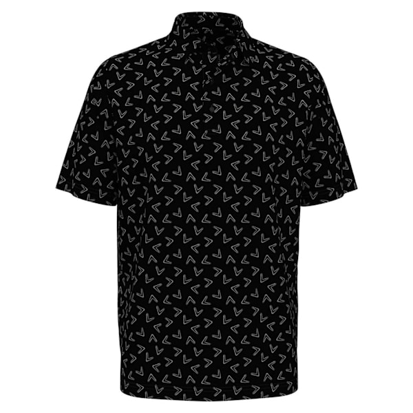 Callaway Unisex Chev All-Over Print Pikétröja XL Caviar Caviar XL
