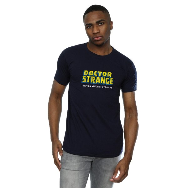 Marvel Herr Doctor Strange AKA Stephen Vincent Strange T-shirt Navy Blue S