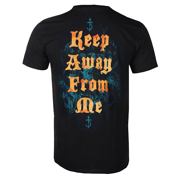 DevilDriver Unisex Vuxen Keep Away From Me Ryggtryck Bomulls T-shirt Black M