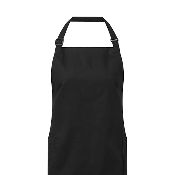 Premier Unisex Vuxen Organisk Fairtrade Certifierad Full Förkläde One Black One Size
