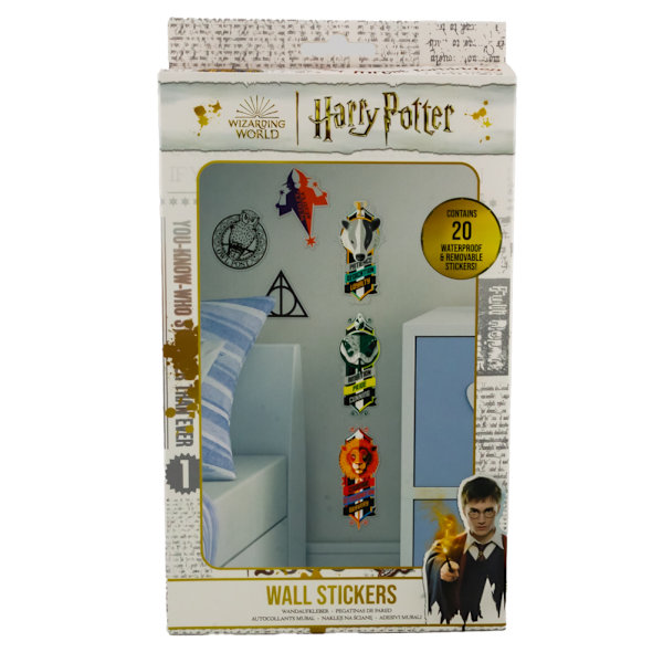 Harry Potter väggdekalset (20-pack) En storlek Flerfärgad Multicoloured One Size