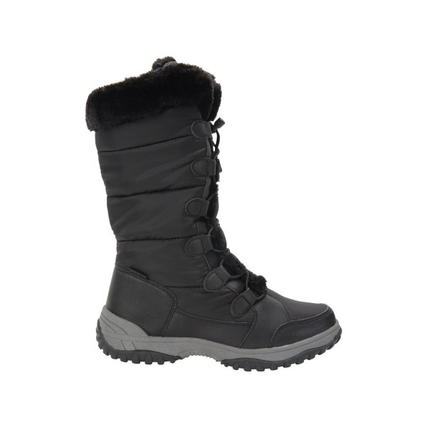 Mountain Warehouse Dam/Dam Snowflake Snow Boots 8 UK Blac Black 8 UK