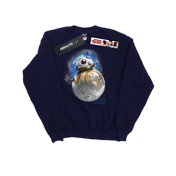 Star Wars Dam/Damer The Last Jedi BB-8 Borstad Sweatshirt X Navy Blue XL