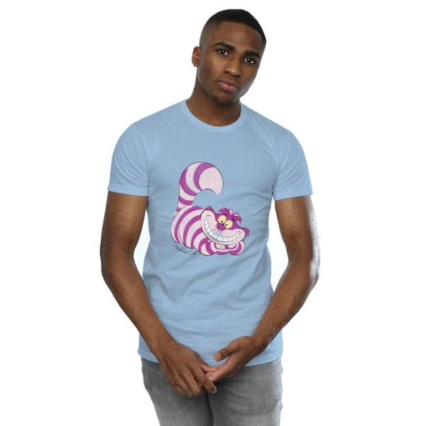 Alice i Underlandet Cheshire Cat Bomull T-shirt S Baby Blue Baby Blue S