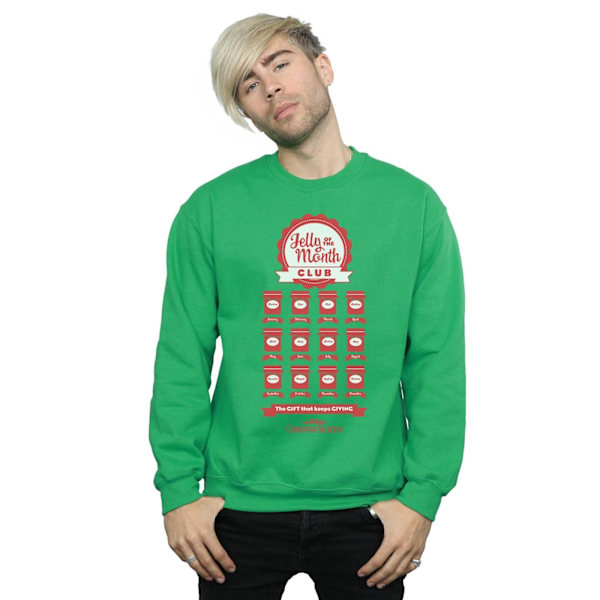 National Lampoon's Christmas Vacation Herr Jelly Club Sweatshirt Irish Green S