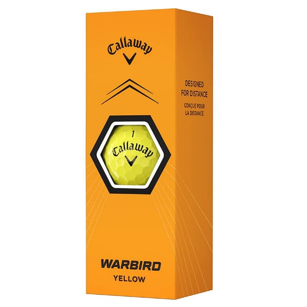 Callaway Golfbollar (12-pack) En Storlek Gul Yellow One Size