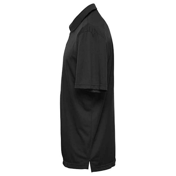 Stormtech Herr Treeline Performance Poloshirt L Svart Black L