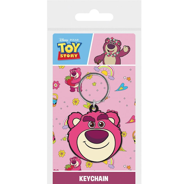 Toy Story Huvud PVC Lotso Nyckelring One Size Rosa Pink One Size