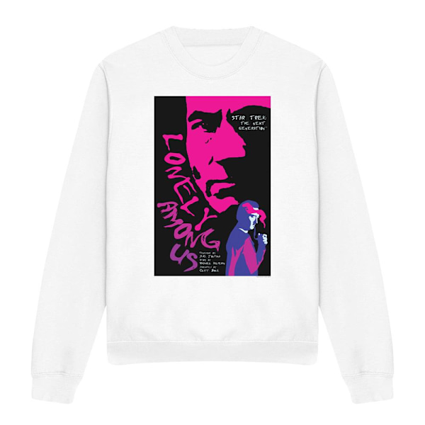 Star Trek Unisex Vuxen The Next Generation Säsong 1 Avsnitt 7 S White M