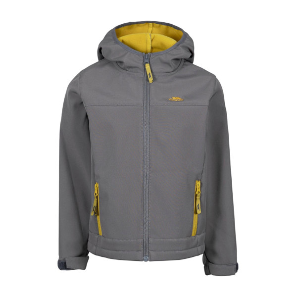 Trespass Barn/Barn Faster Soft Shell Jacka 2-3 År Stormgrå/Svavel Storm Grey/Sulphur 2-3 Years