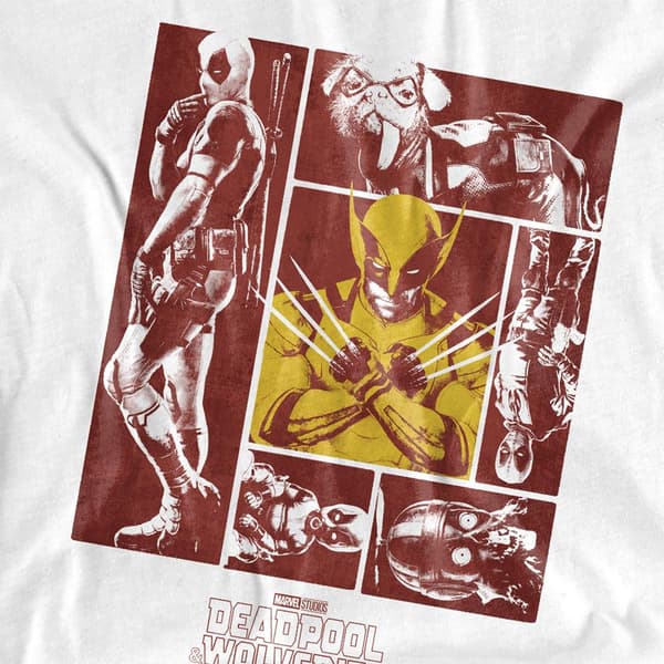 Deadpool & Wolverine Unisex Vuxen We Are Deadpool T-Shirt M Vit White M
