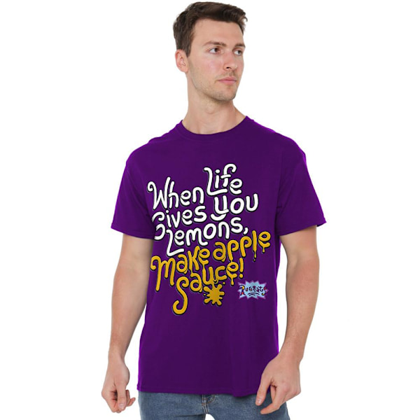Rugrats Herr När Livet Ger Dig Citroner T-Shirt XXL Lila Purple XXL
