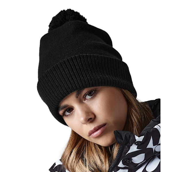 Beechfield Snowstar Thermal Beanie One Size Svart Black One Size