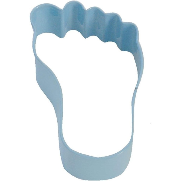 Kreativ fest bebisfot könsavslöjande kakform One Size B Blue One Size