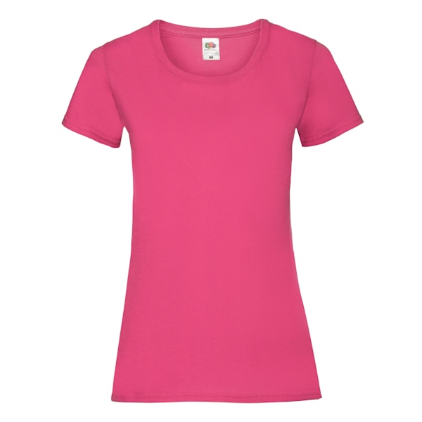 Fruit of the Loom Dam/Dam Lady Fit T-shirt M Fuchsia Fuchsia M