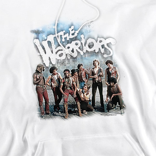 The Warriors Herr Amusement Hoodie XL Vit White XL