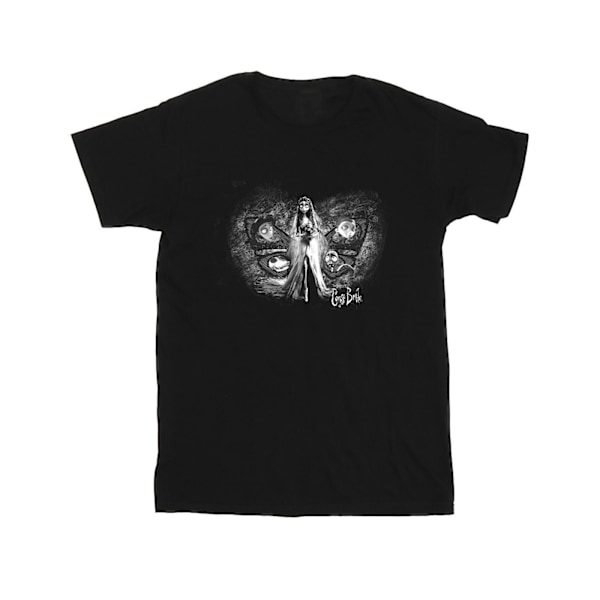 Corpse Bride Herr Emily Butterfly T-shirt 5XL Svart Black 5XL