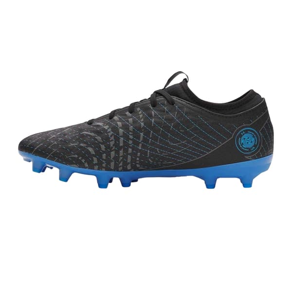 Under Armour Magnetico Select 5 fotbollsskor för herrar för fast underlag Black/Blue 10 UK