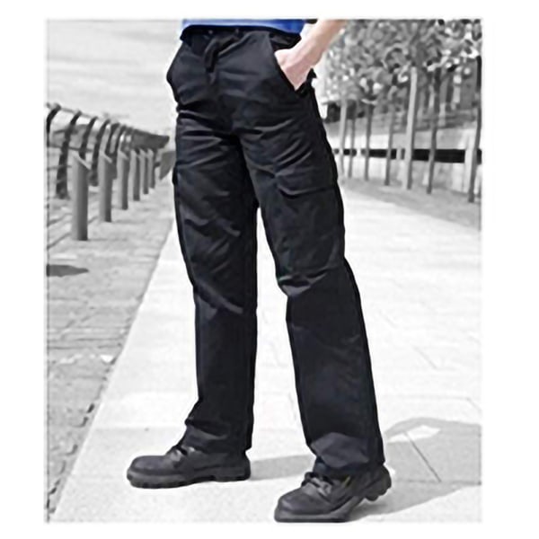 Warrior Womens/Ladies Cargo Workwear Trousers 14/L Svart Black 14/L