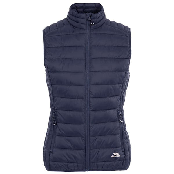 Trespass Womens/Ladies Teeley Packaway Gilet L Marinblå Navy L