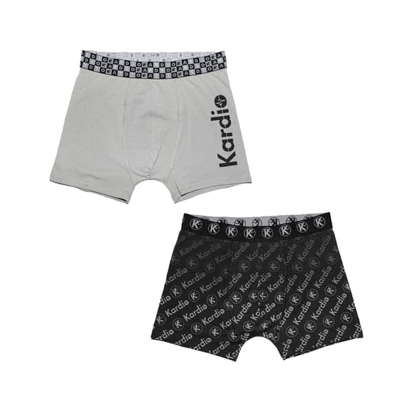 Keanu Herr Bomullsblandning Performance Boxershorts (6-pack) M Light Grey/Dark Grey/Black/White/Gr M