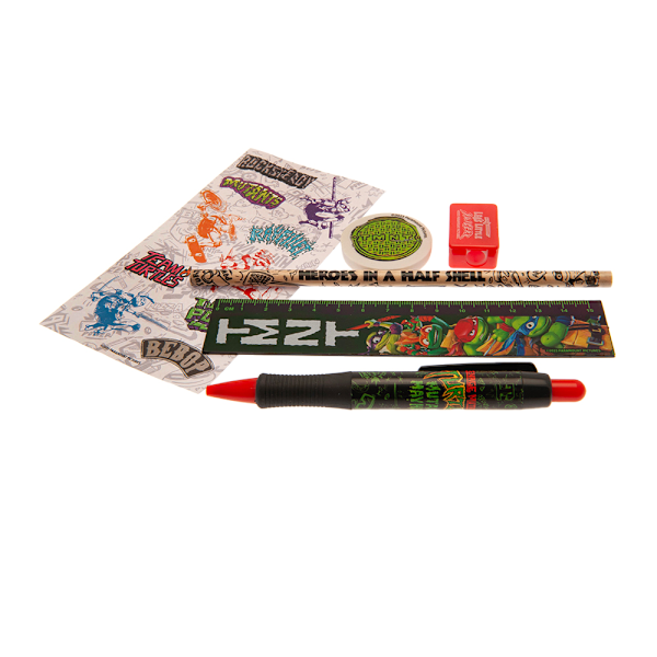 Teenage Mutant Ninja Turtles: Mutant Mayhem Stationery Set (5-pack) Multicoloured One Size