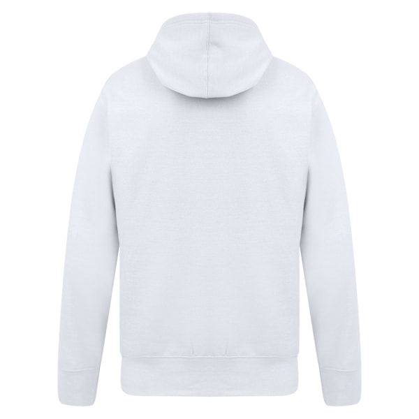 Casual Classics Herr Ringspun Bomull Hoodie L Vit White L