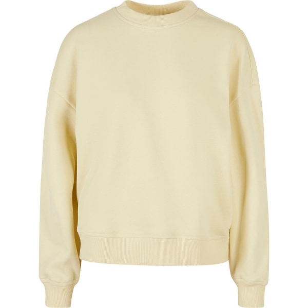 Bygg ditt varumärke, dam/dam, oversized sweatshirt 24 UK Soft Soft Yellow 24 UK
