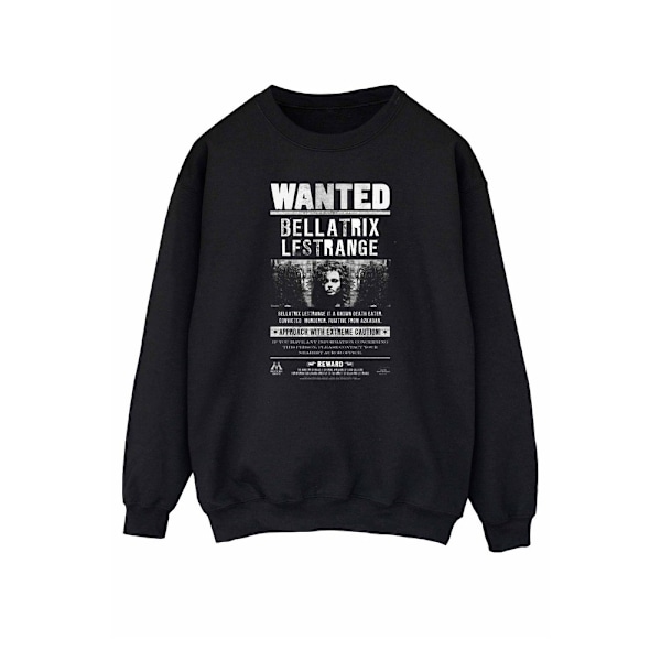 Harry Potter Dam/Damer Wanted Bellatrix Lestrange Sweatshirt Black L