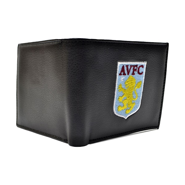Aston Villa FC Broderad Plånbok One Size Blå/Claret/Gul Blue/Claret/Yellow One Size