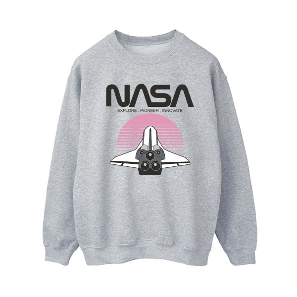 NASA rymdfärja för damer/damer Sunset Sweatshirt XXL Sports G Sports Grey XXL