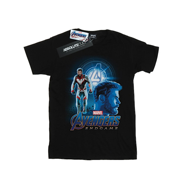 Marvel Dam/Kvinnor Avengers Endgame Thor Team Suit Bomull Pojkvän Black XXL