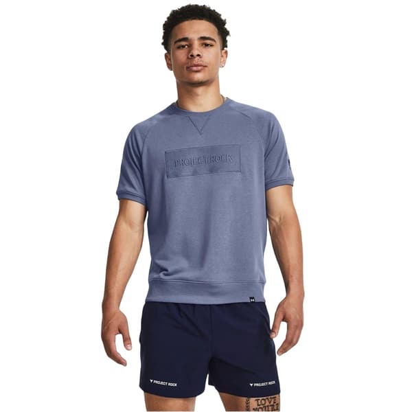 Under Armour Herr Project Rock T-shirt S Blå Blue S