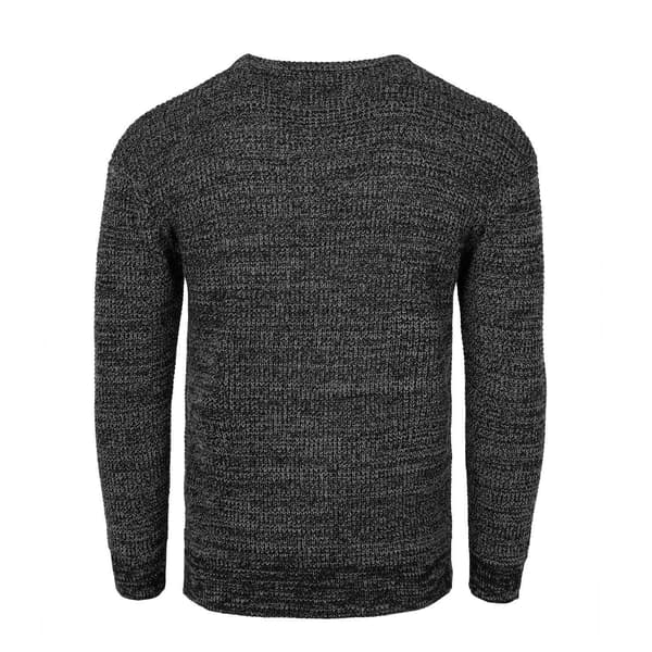 Firetrap Klassisk Stickad Tröja för Herr S Svart Black S