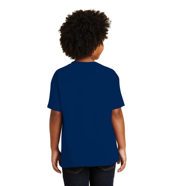 Gildan Barn/Barn Plain Bomull Tung T-shirt 5 År Marinblå Navy 5 Years