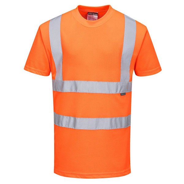 Portwest Hi-Vis Säkerhet T-shirt L Orange Orange L