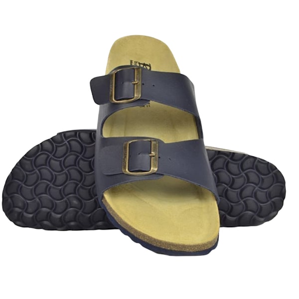 Biox herr Aston Sano sandaler 9 UK marinblå Navy 9 UK