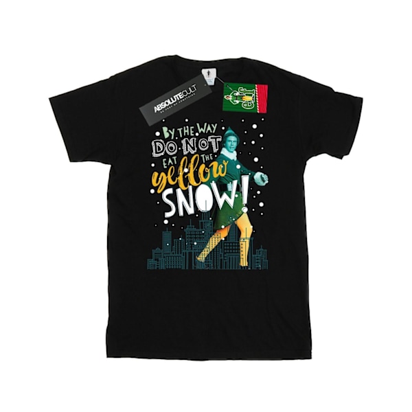 Elf Herr Gul Snö T-shirt L Svart Black L