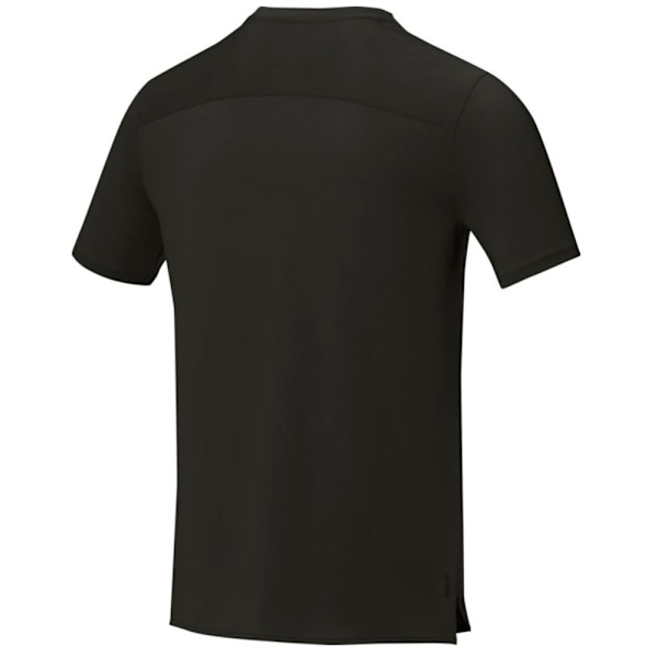 Elevate NXT Mens Borax Recycled Cool Fit Kortärmad T-shirt Solid Black S