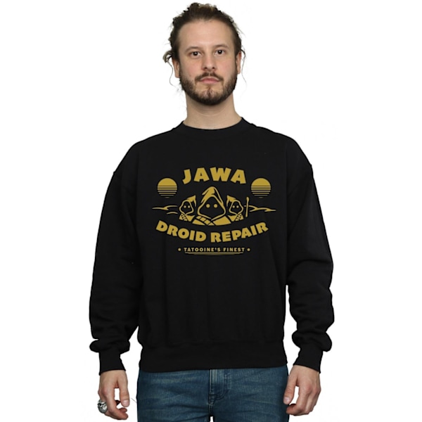 Star Wars Herr Jawa Droid Reparation Sweatshirt 4XL Svart Black 4XL