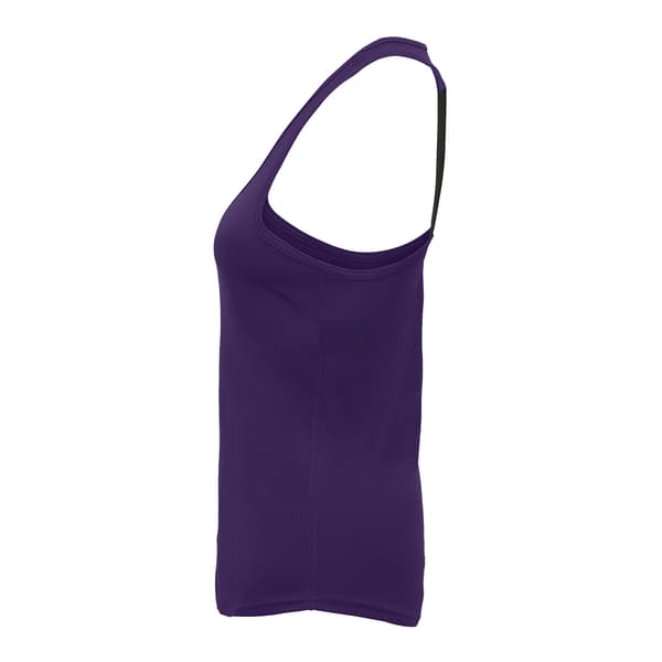 Tri Dri Dam/Dam Performance Strap Back Vest L Lila Purple L
