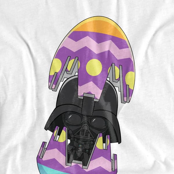 Star Wars Unisex Vuxen Bad Egg Darth Vader T-Shirt L Vit White L