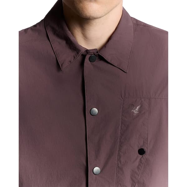 Lyle & Scott Herrskjorta Crinkle Oversized XL Brun Brown XL