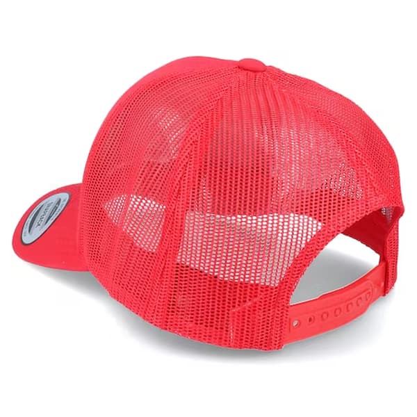 Yupoong Flexfit Retro Snapback Trucker Cap (2-pack) One Size Red/Red One Size