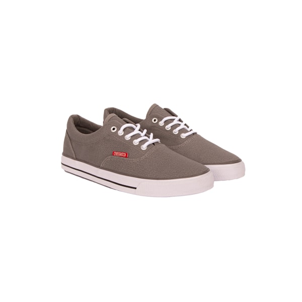 Crosshatch Herr Skywalk Canvas Sneakers 9 UK Grå Grey 9 UK