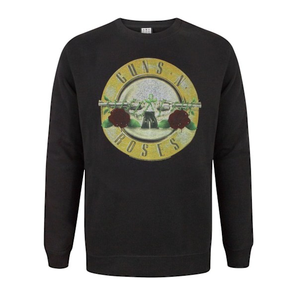 Amplified Guns N Roses Herr Trumslag Sweatshirt M Svart Black M