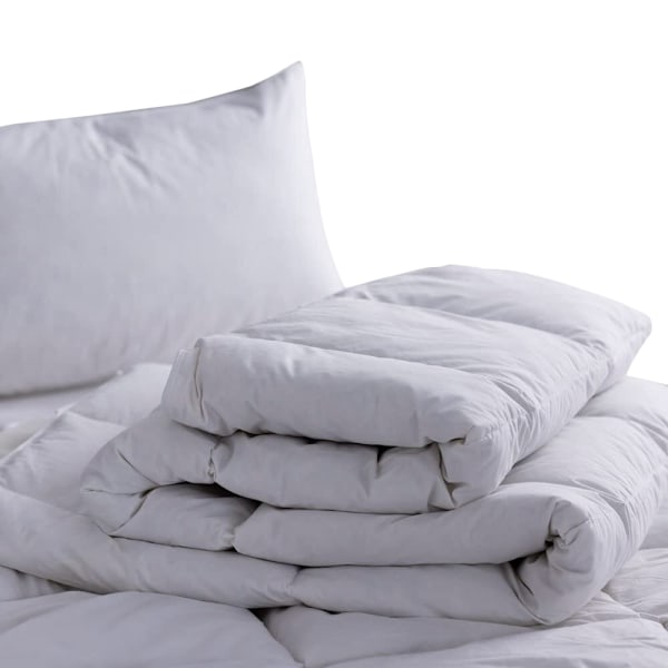 Belledorm Hotel Suite Ankdunfjäder Täcke Enkelsäng Vit White Single