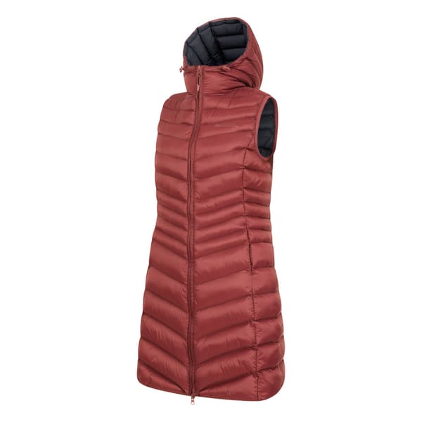 Mountain Warehouse Dam/Dam Florence Vadderad Lång Gilet 8 Storbritannien Rust 8 UK