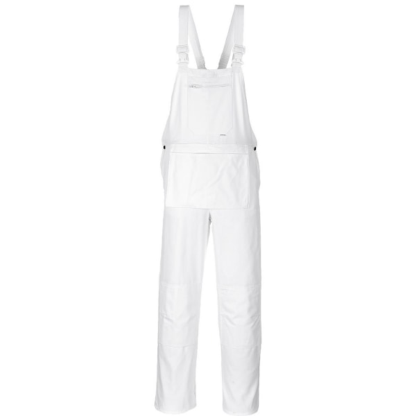 Portwest Unisex Adult Bolton Målare Bib And Brace Overall L R White L R